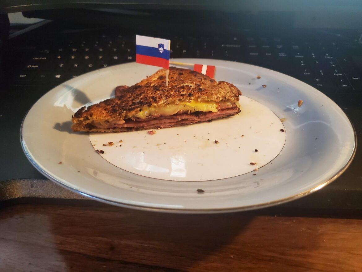 I love my husband's sandwiches.