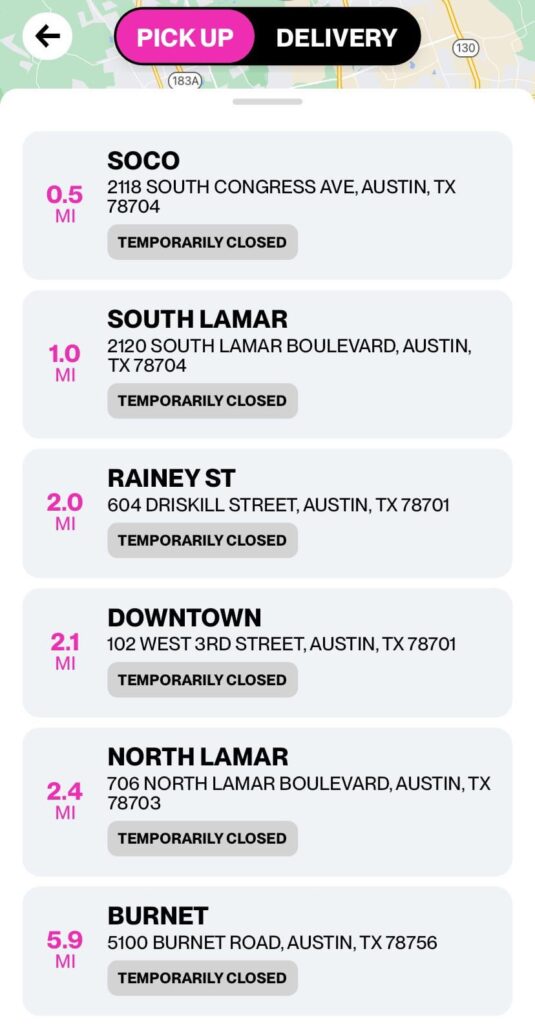 ZIKI Temporarily Closed