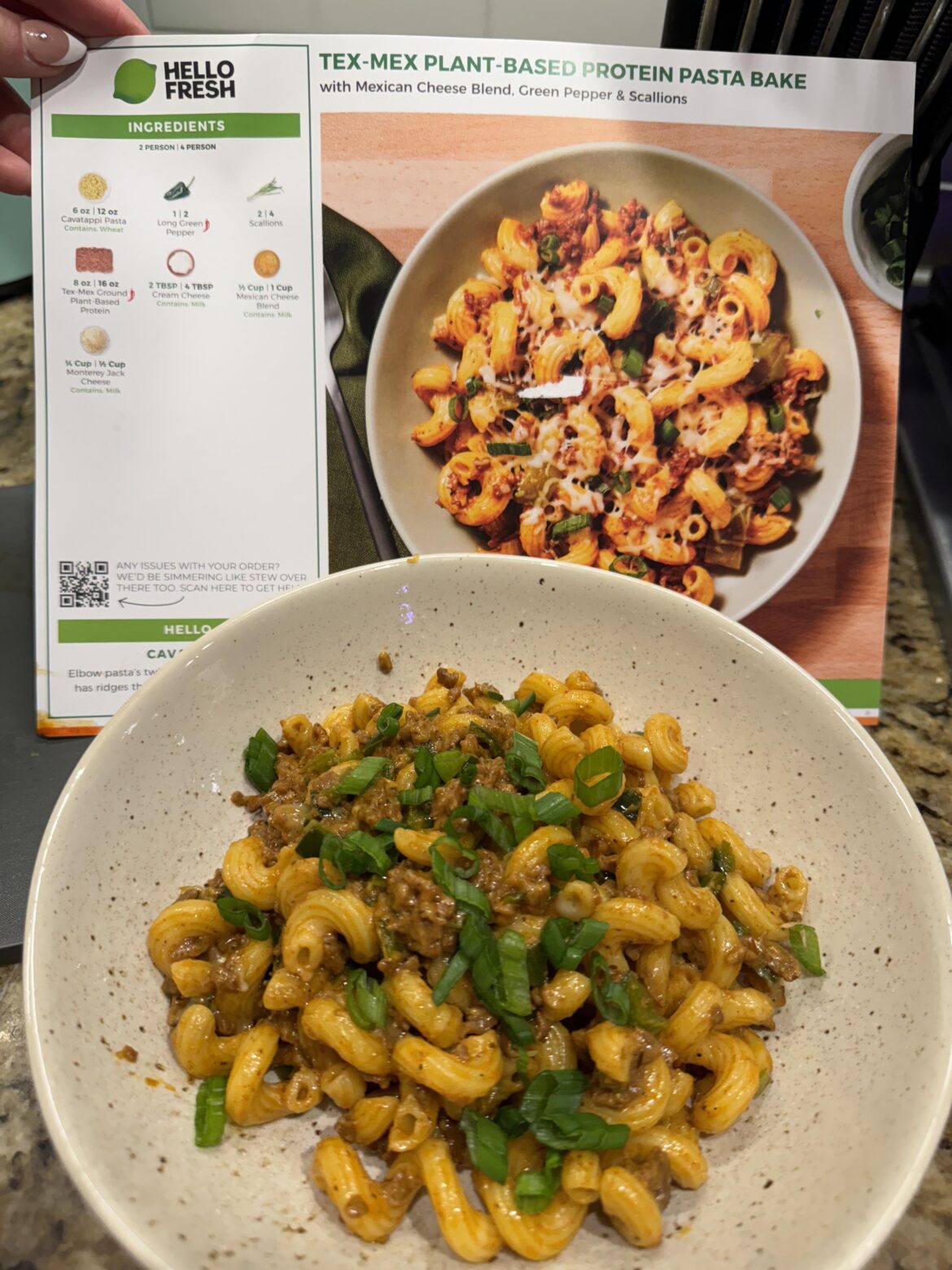 Tex mex plant based protein pasta bake – 9/10! Tex mex plant based protein pasta bake - 9/10!