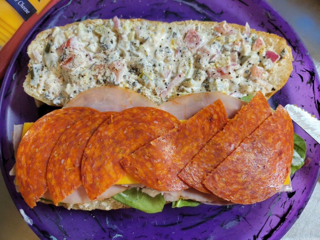 The wife sandwich I ate the other day. This is my version