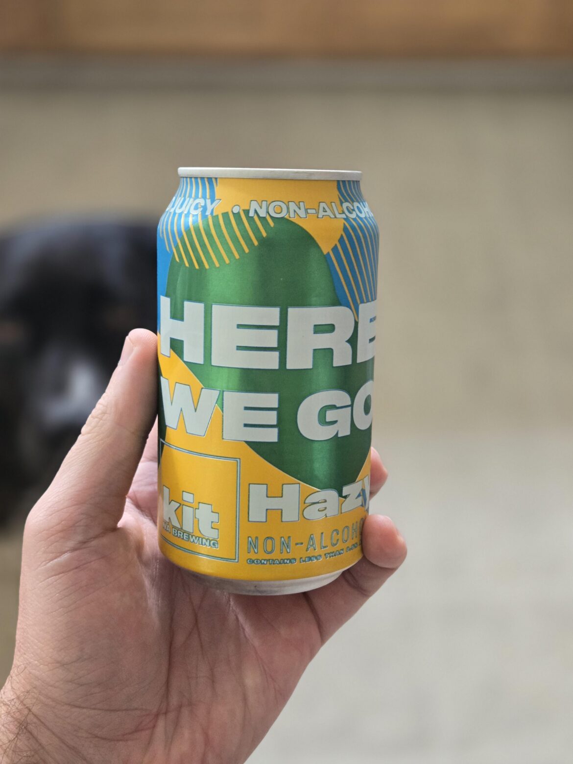 Was surprised to find (non-alcoholic) beer this week! Never tried an NA beer before, but it was good.