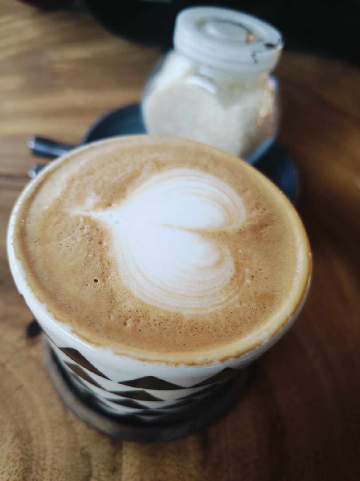 Cappuccino at Kiri kōpi, Sri Lanka