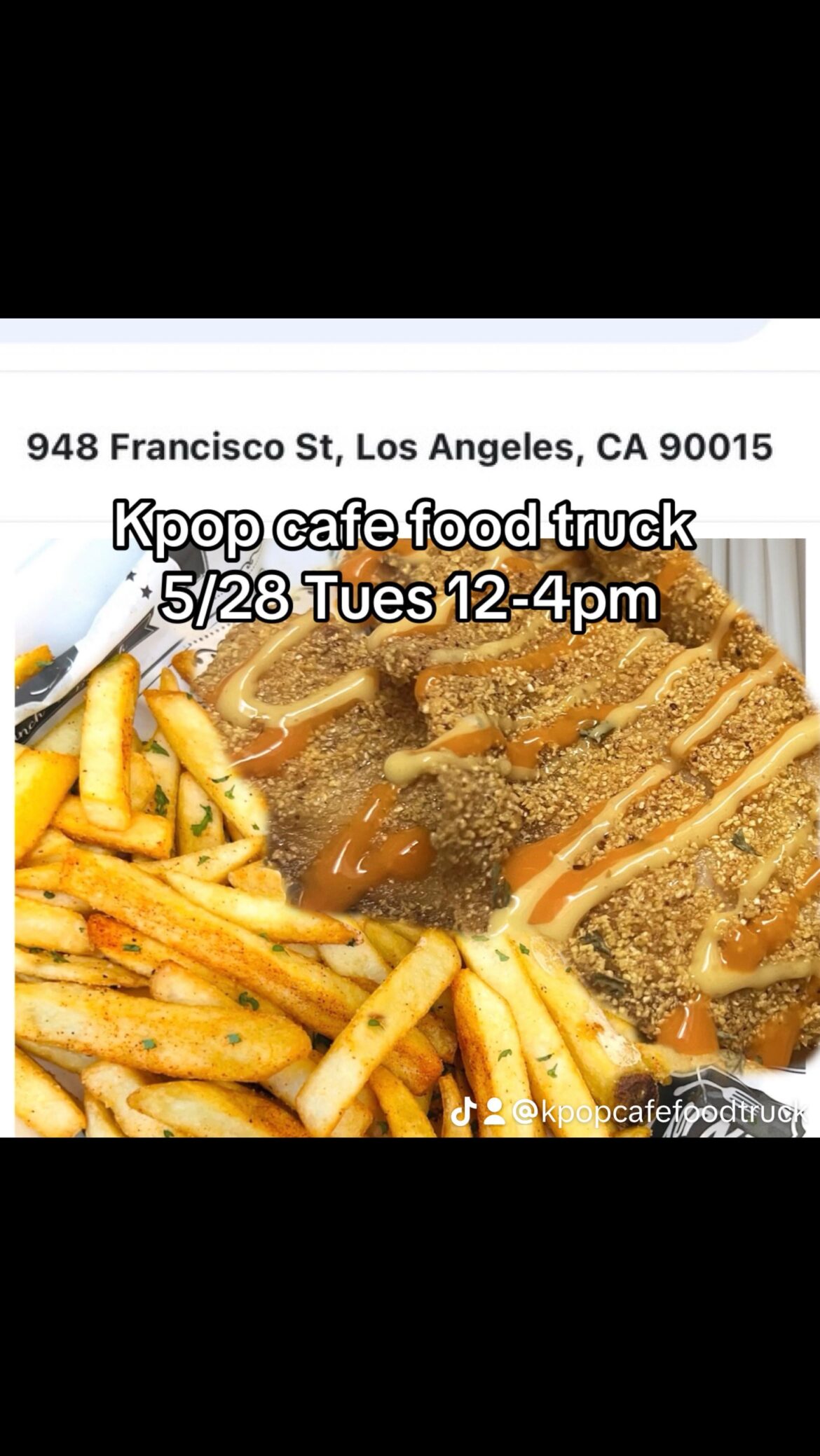 Kpopcafe food truck #food