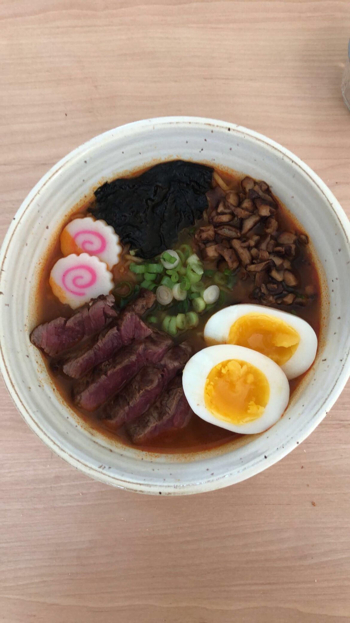 Pimped miso instant ramen