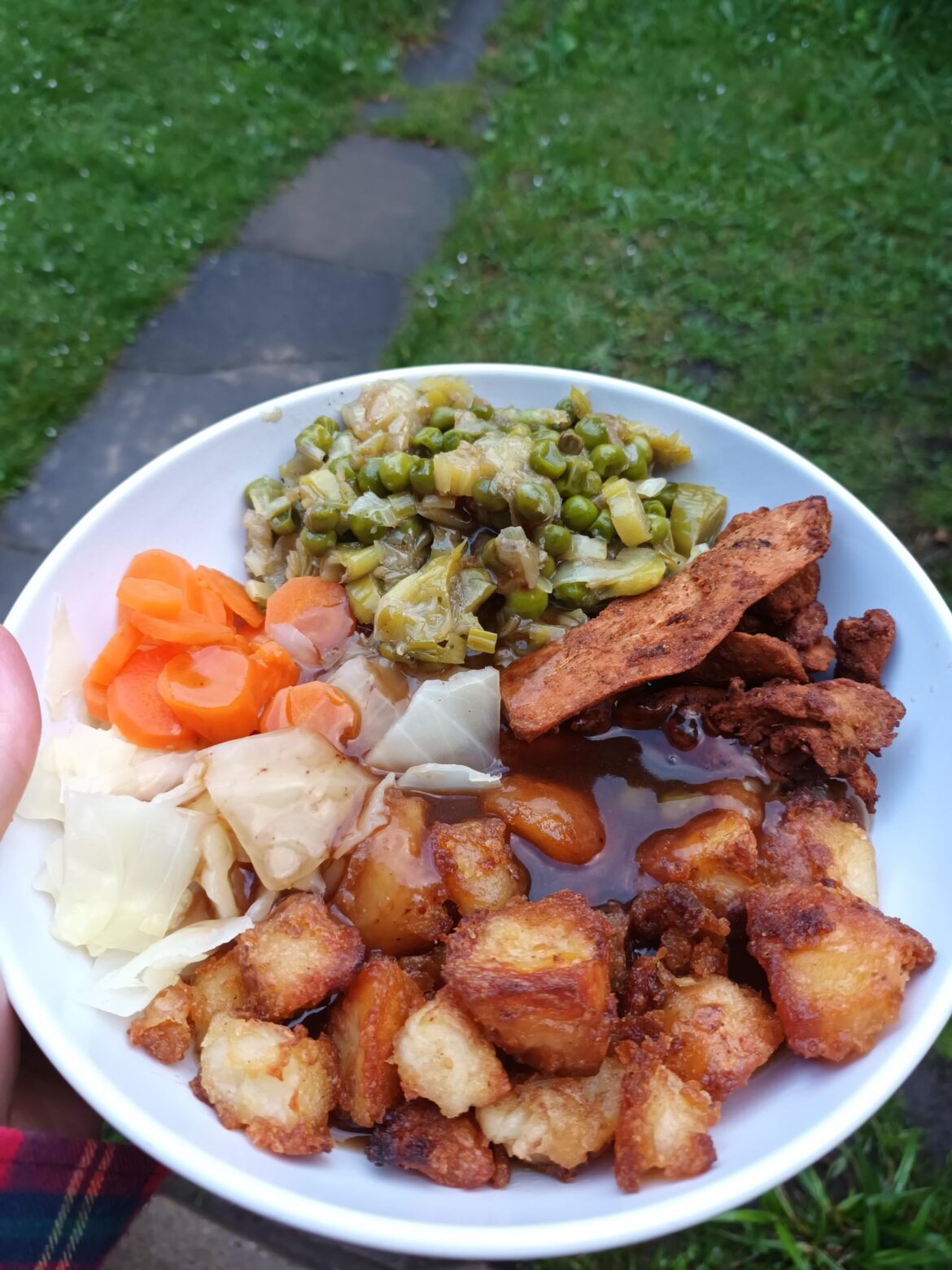 Vegan roast dinner