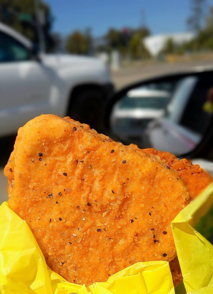 Komiya Arisa Spicy Fried Chicken was delicious