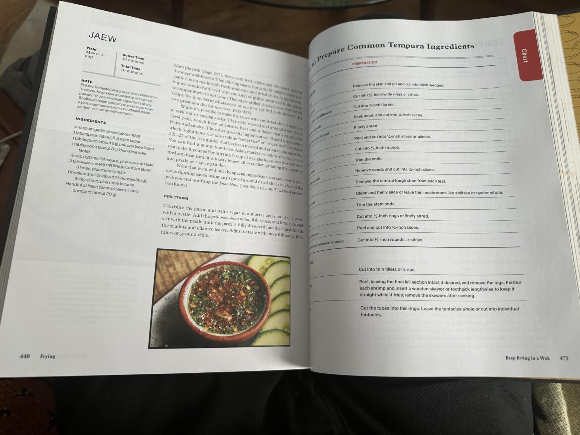 Did anyone else's copy of "The Wok" book skip from page 440 to 473? I was looking for the agedashi tofu recipe on page 446 and realized there is no page 446.