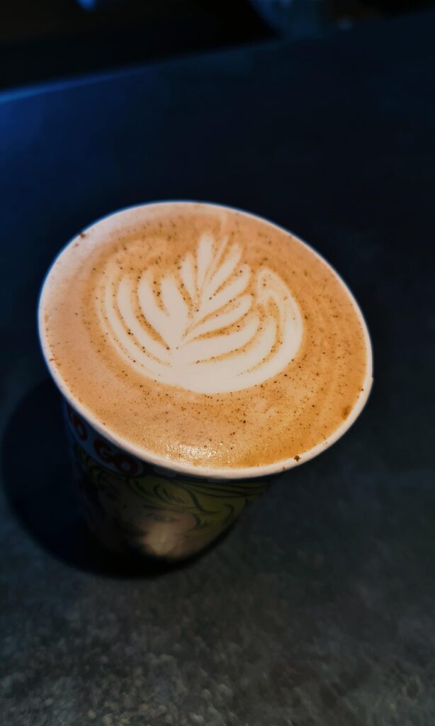 I started working as a barista again after 3 years. I make only to-go, how are my cups looking to you? My other coleagues are not going for any latte art and it makes me sad a bit. I always get nice reactions from people and the tip is good. What can i do better to improve my pouring in to-go cups?