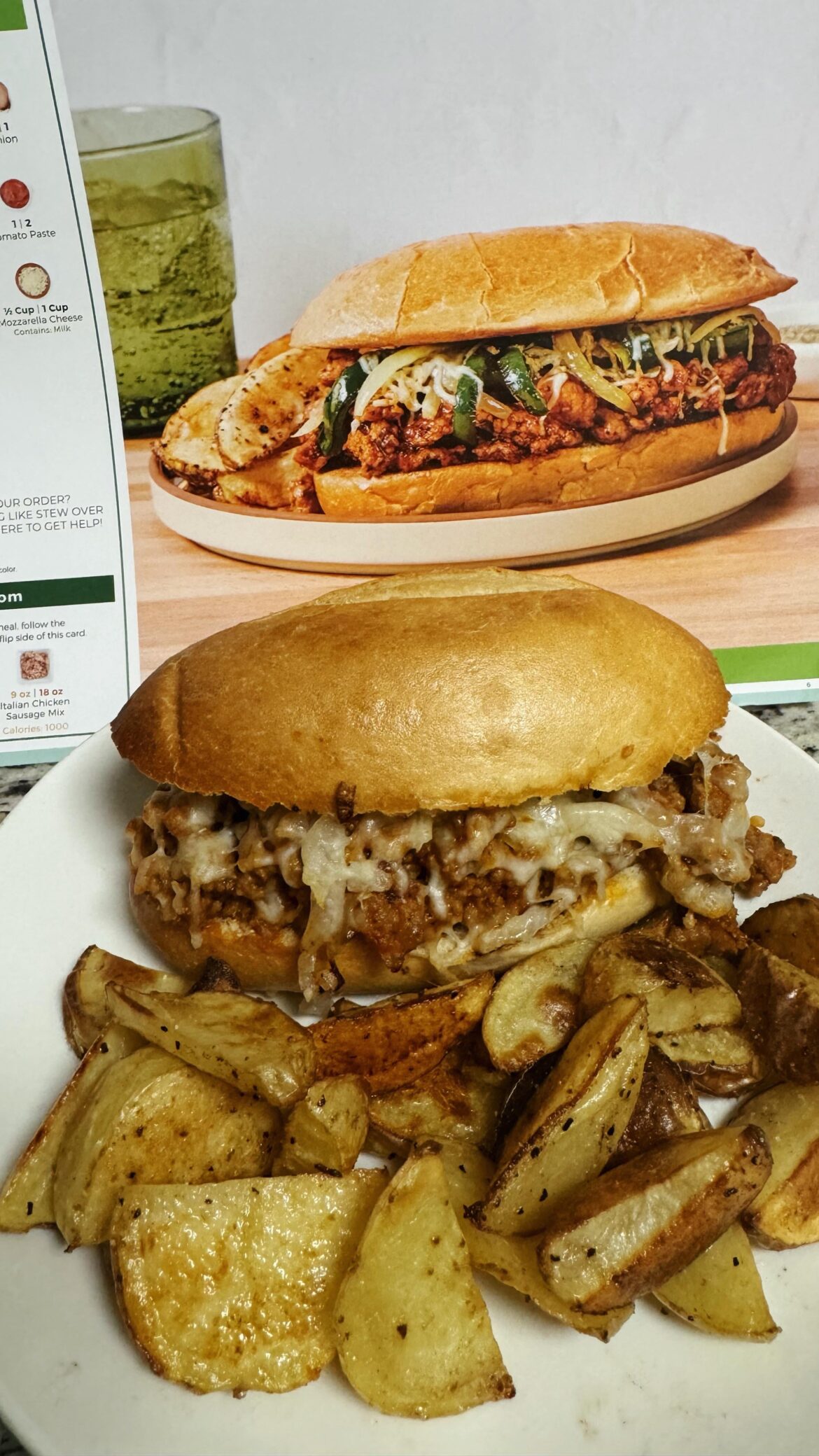 Arthur Ave Pork Sausage & Pepper Heroes