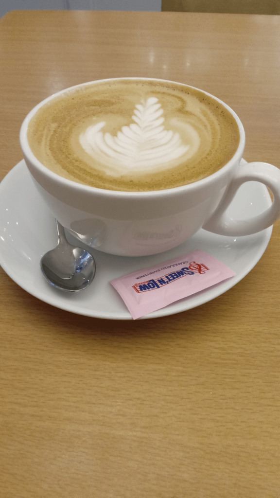 Can't beat a cup of coffee early in the morning My