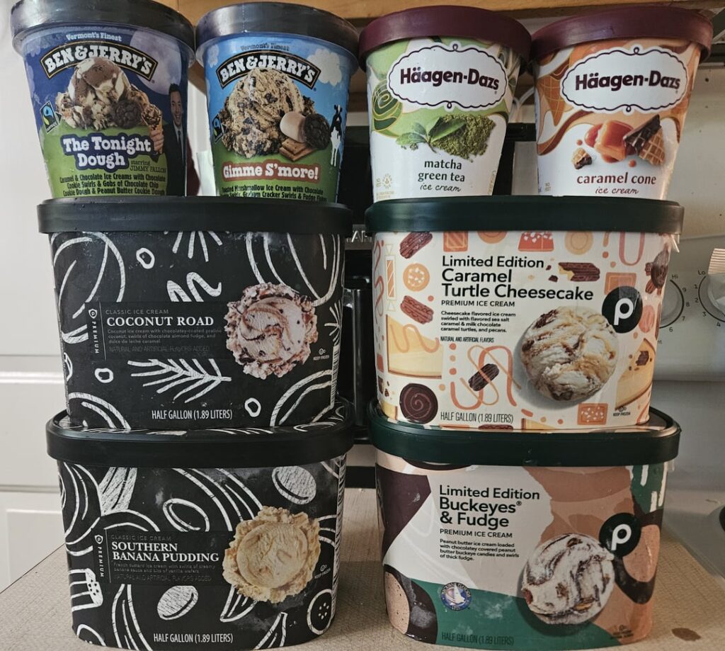 Publix Icecream Haul