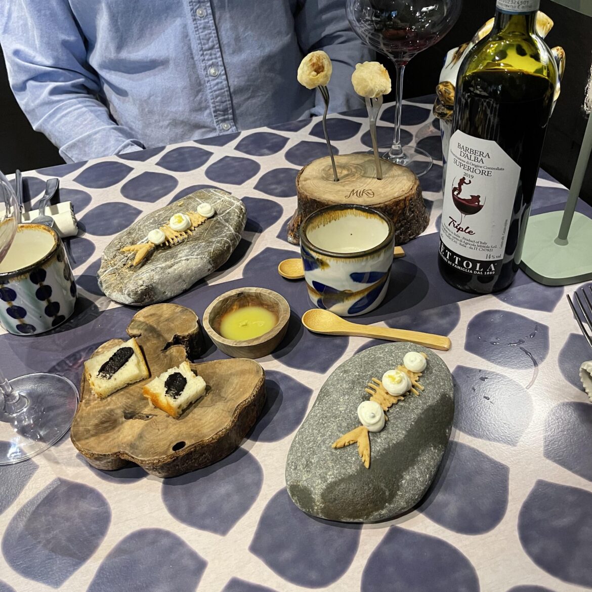 The wood circle is butter, not citronella.