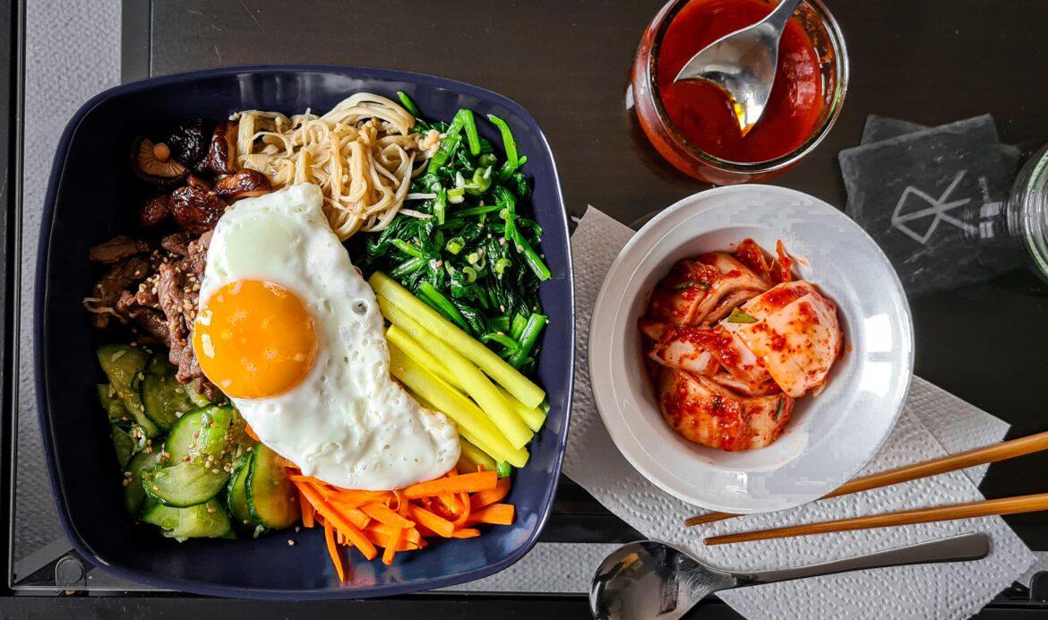 With todays fresh made kimchi