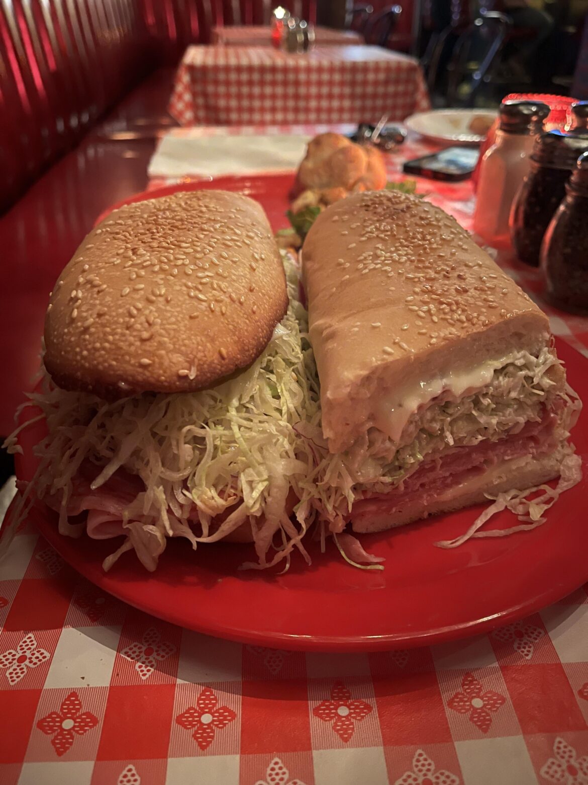 That’s right. The Home Slice Italian sub strikes again.