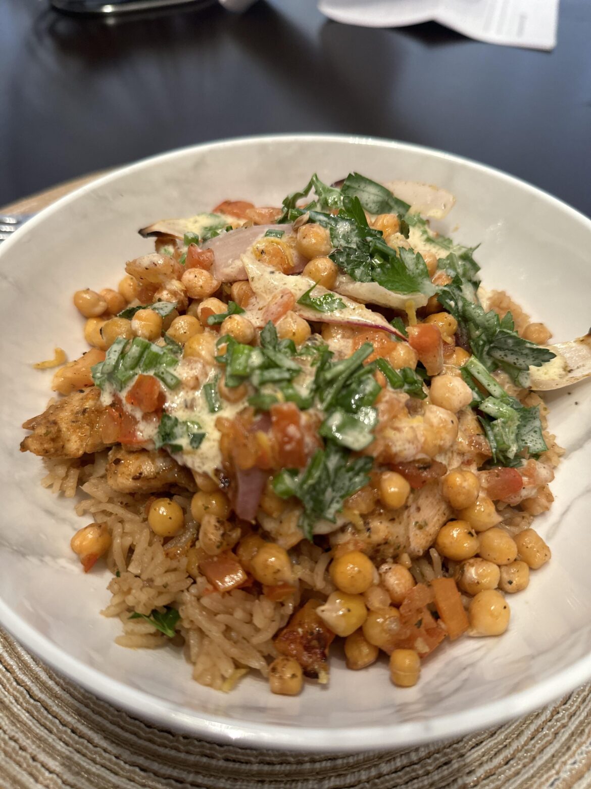 Turkish-Spiced Chicken Bowls