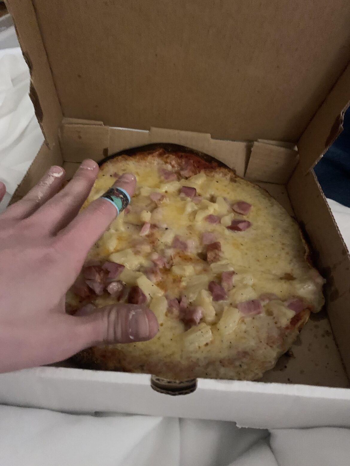 Anyone wanna guess how much two 10” pizzas delivered in Aspen cost?