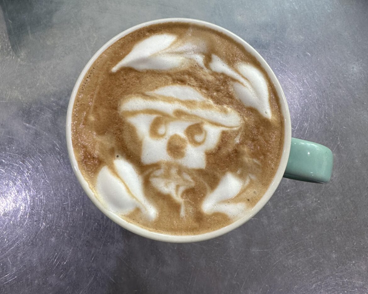 My manager likes One Piece, so I created this one.