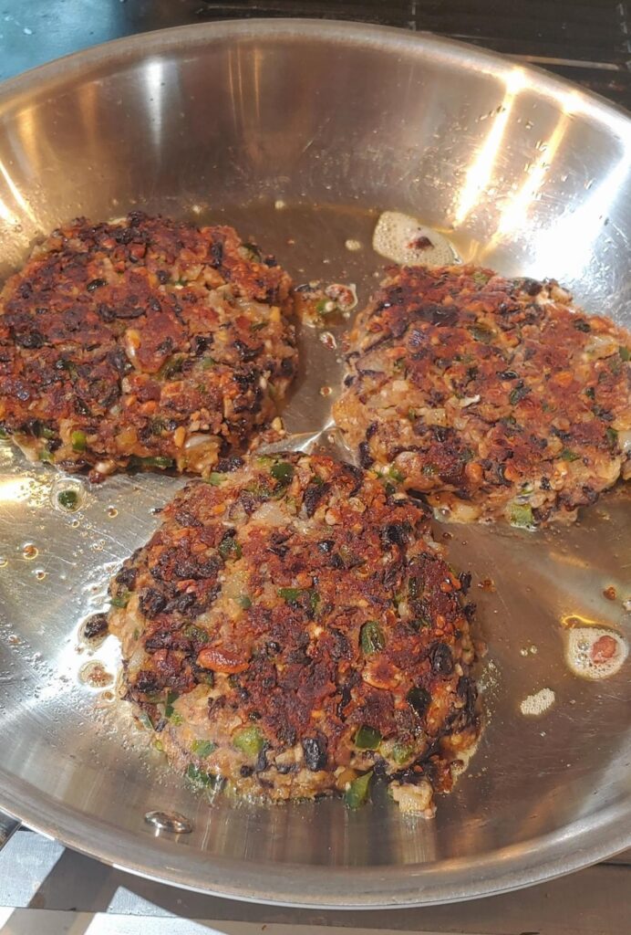 Black bean burgers