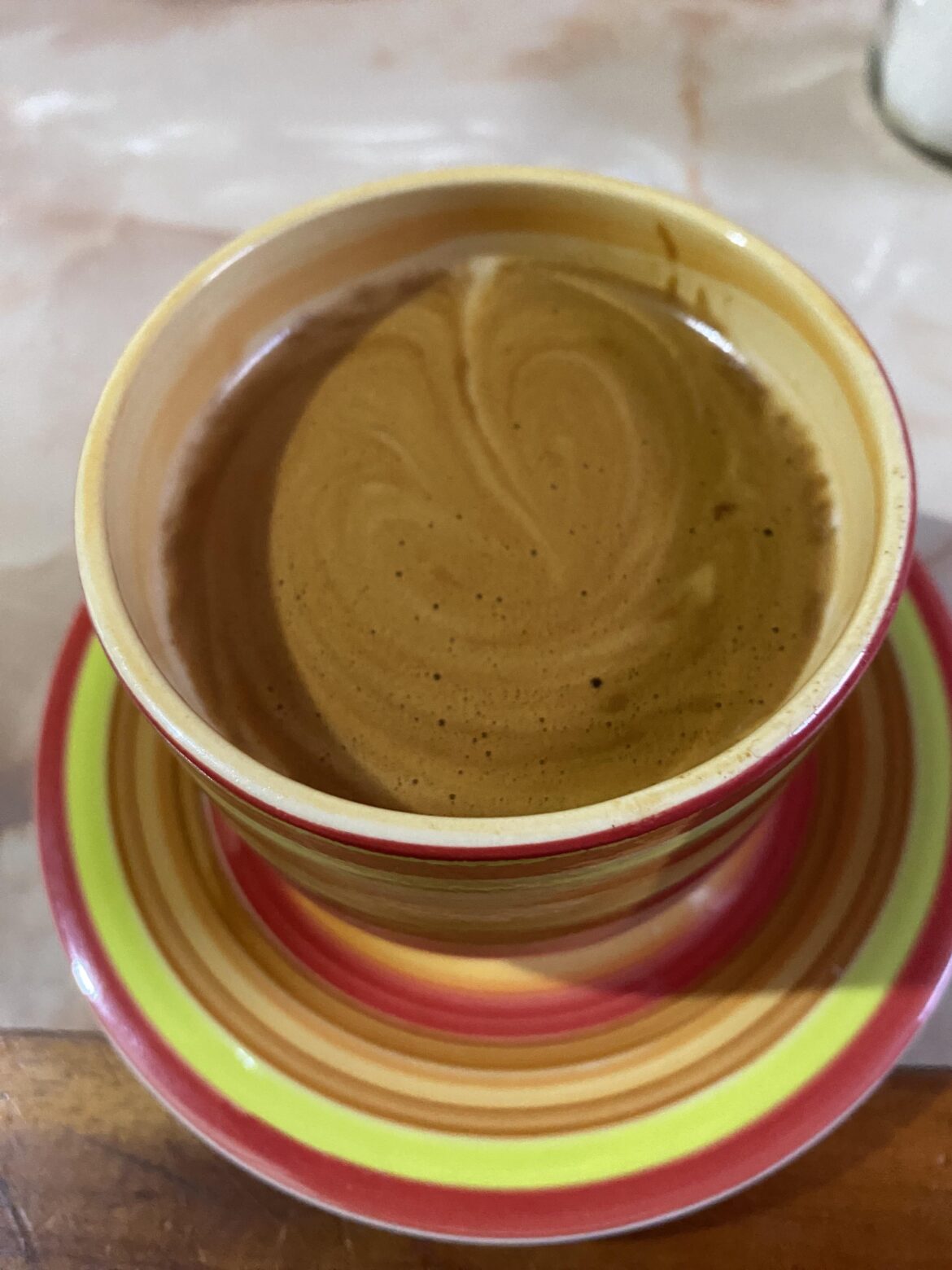 coffee at home! I must practice drawings!