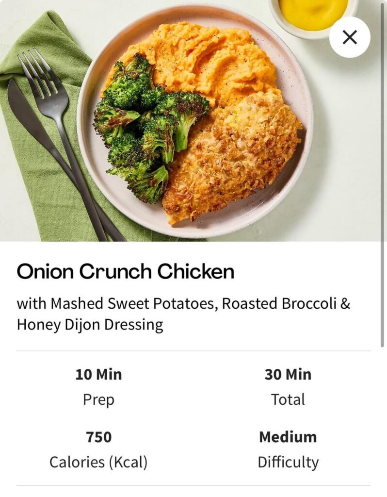 Portions don’t match the recipe