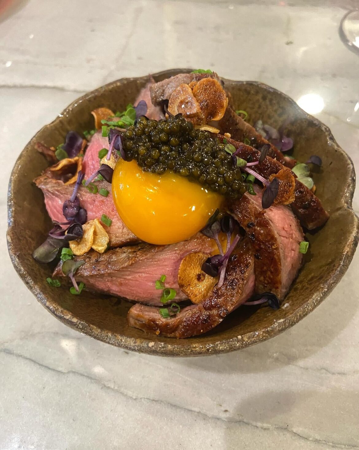 A fellow redditor told me to put this here. Steak Donburi