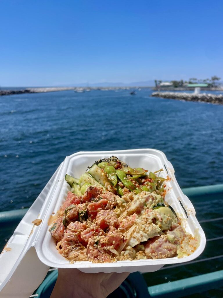 Jus poke at redondo pier
