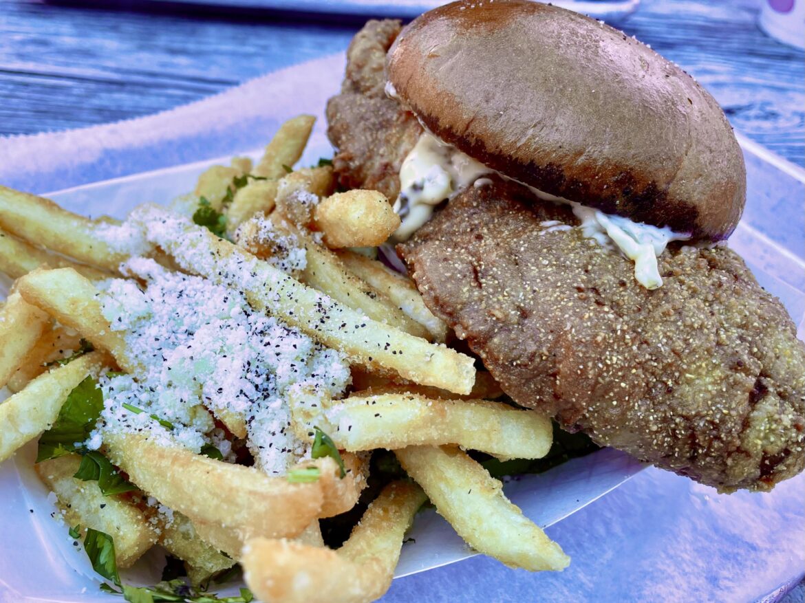 Grouper sandwich from Big Ray’s Fish Camp (Tampa)