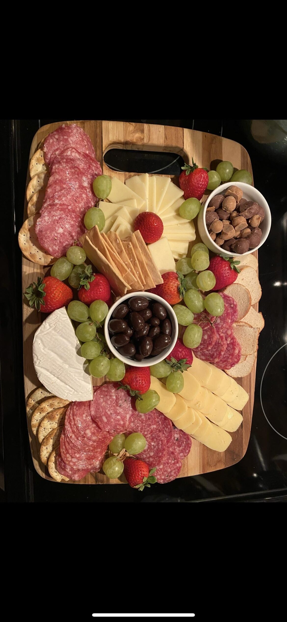 My first charcuterie board