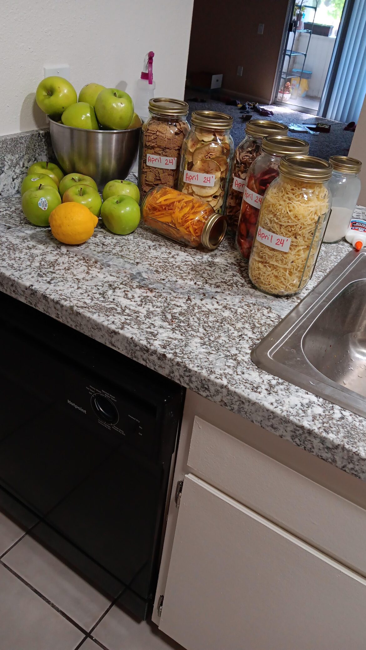 Dehydrating for the year, hopefully.