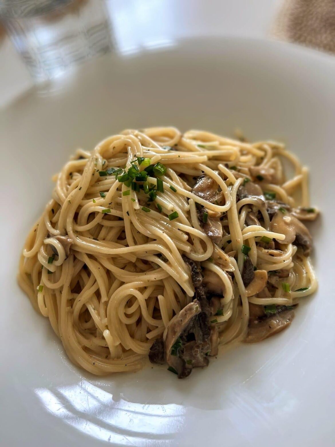 Delicious Pasta Funghi