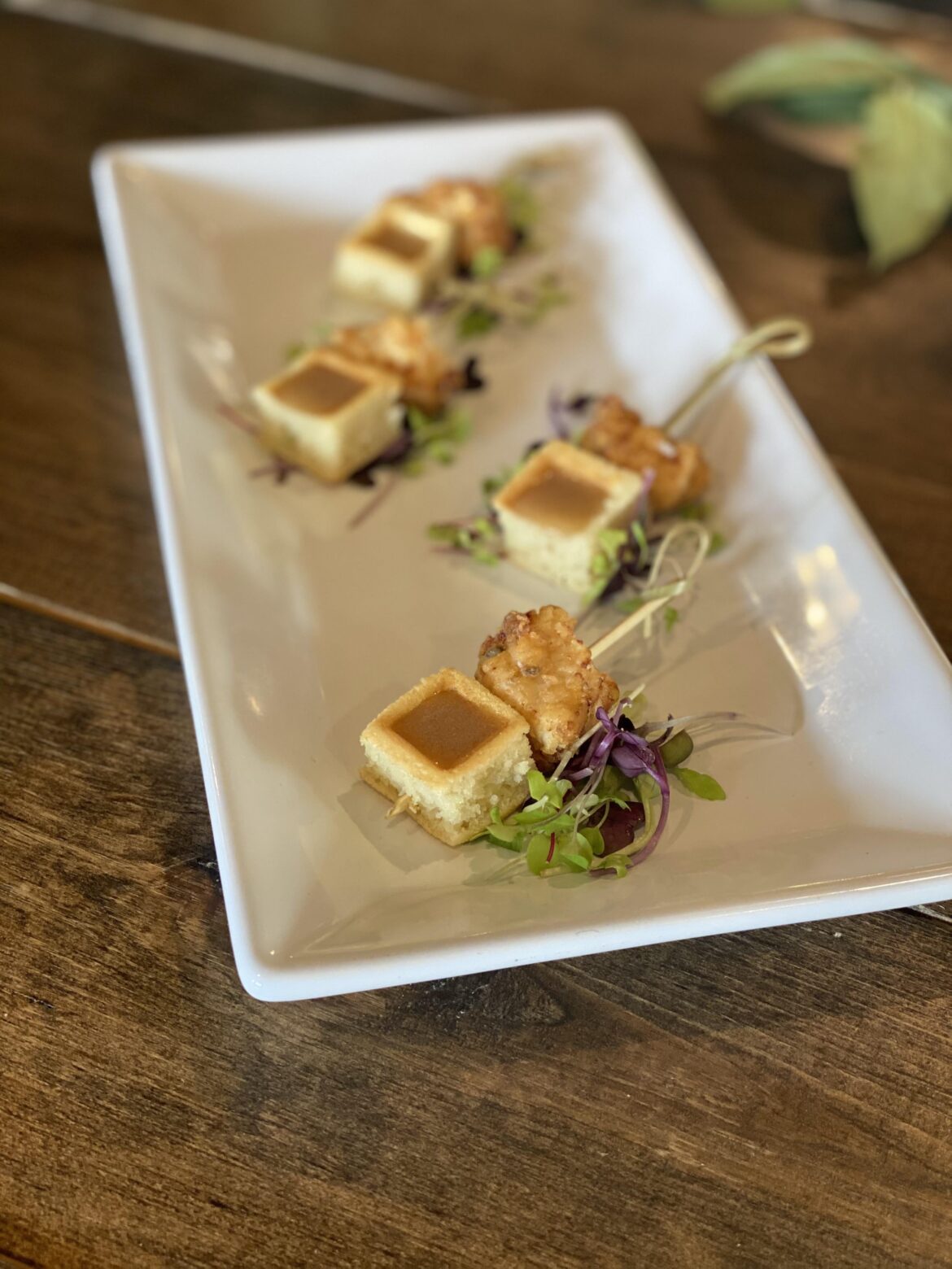 Chicken and Waffle Bites