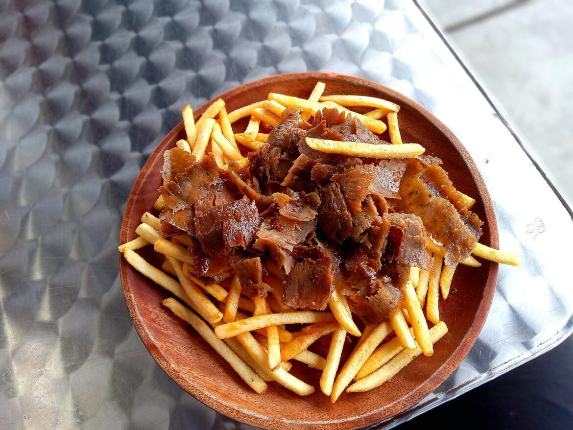 Gyro Fries were delicious at Original Kebab