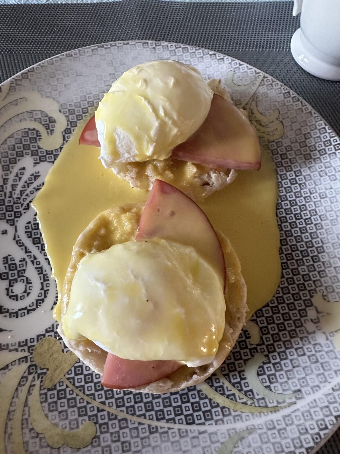 My first try at Eggs Benedict