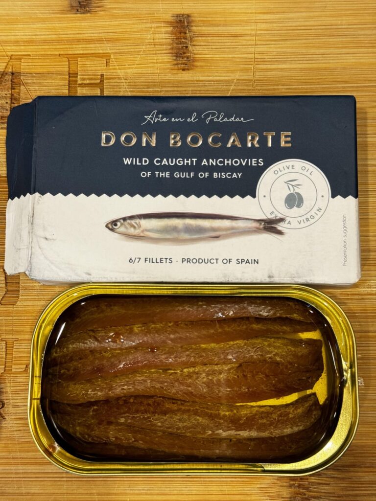 Anchovy tomato garlic crostini for the win