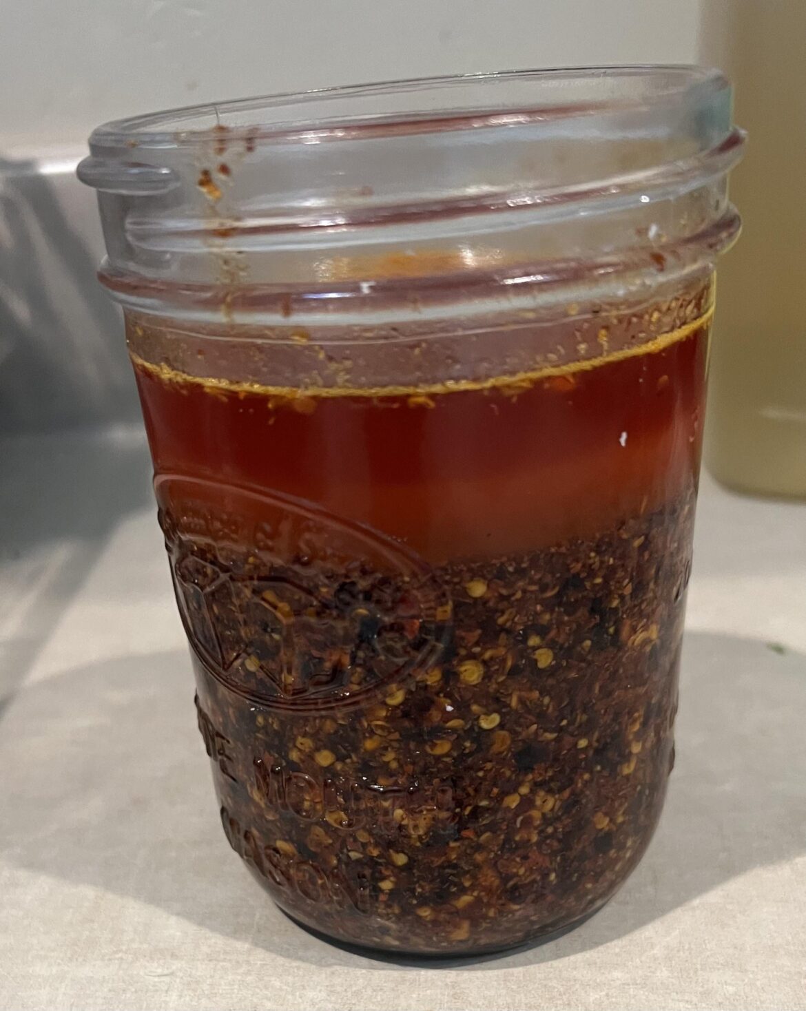 Peanut garlic crunchy chili oil