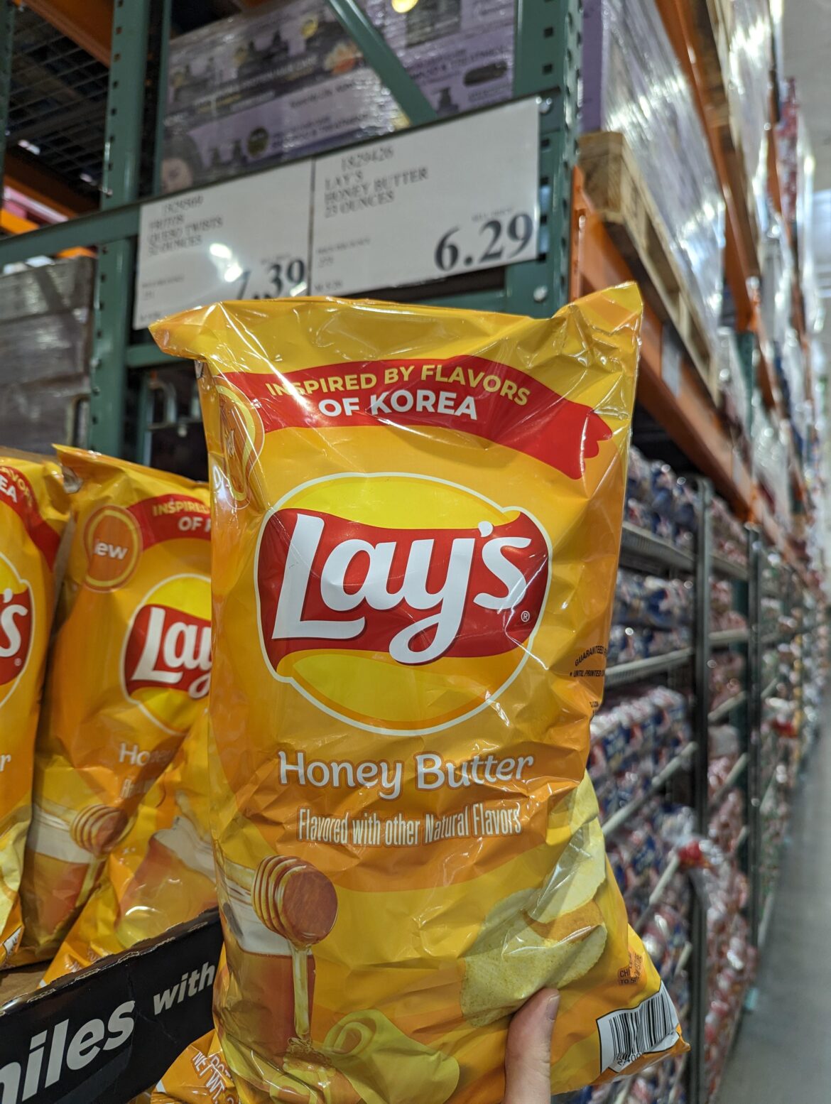 Honey butter chips spotted at Costco