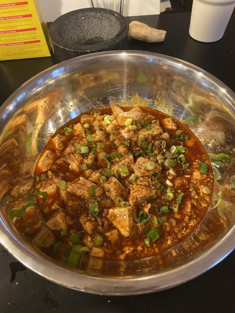 Mapo Tofu, from The Wok