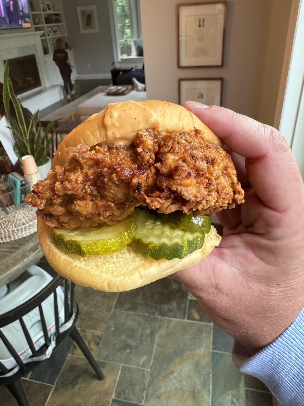 I’ve finally made my best fried chicken sandwich