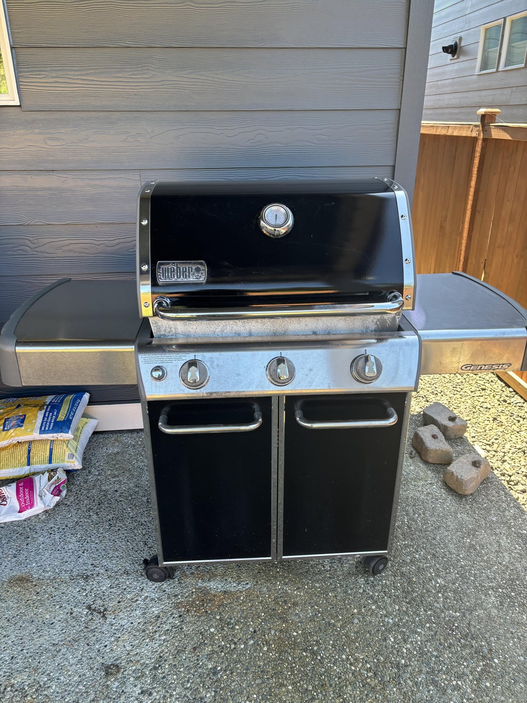 Advice for connecting our grill to natural gas line on our porch