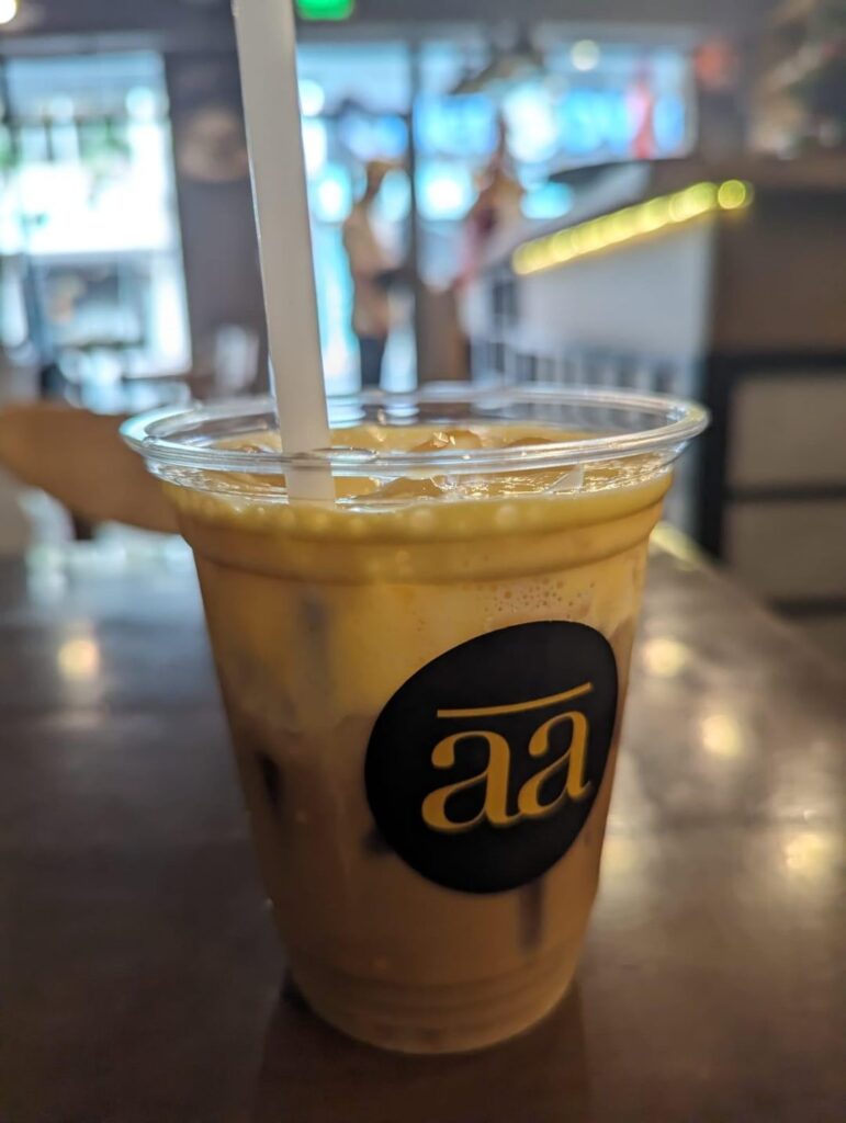 Egg coffee at Caafe Coffee & Tea in Ho Chi Minh City