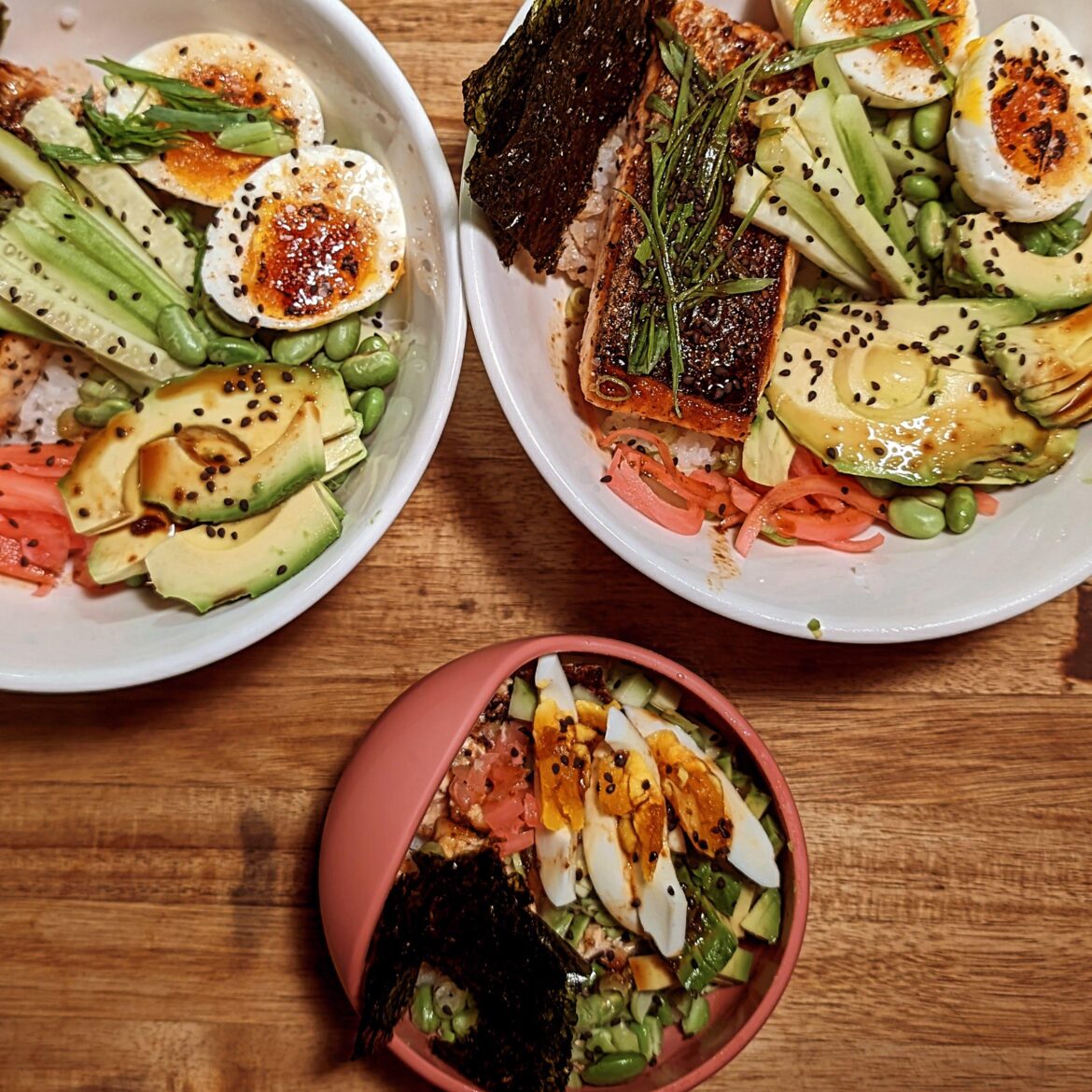Weeknight Salmon Bowl.