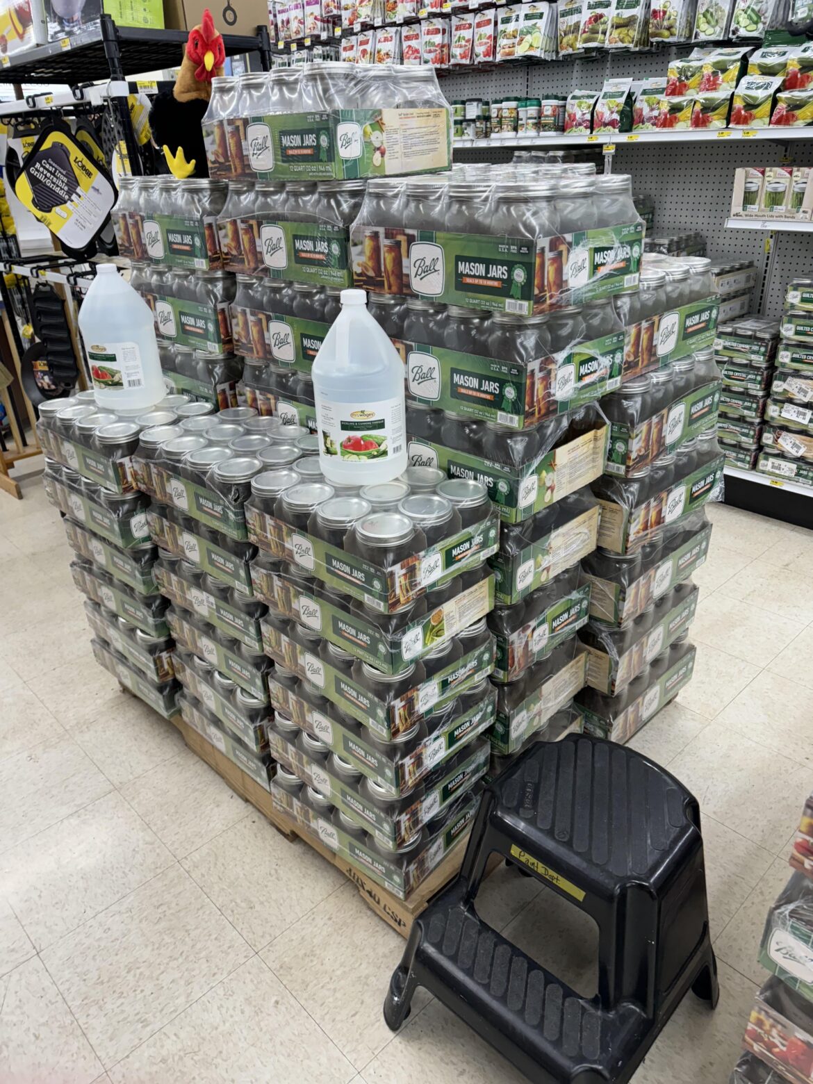 Local Hardware store knows how to keep them in stock