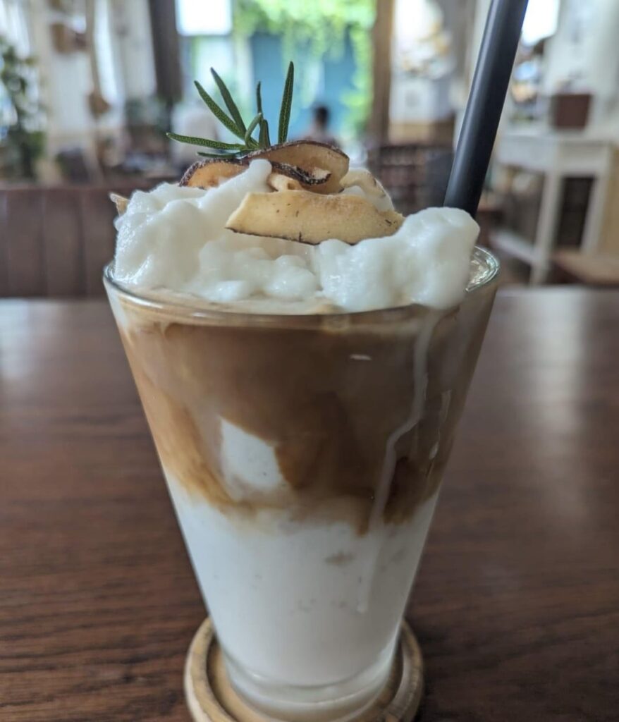 Coconut coffee at Một Chiếc Cà Phê in Ho Chi Minh City
