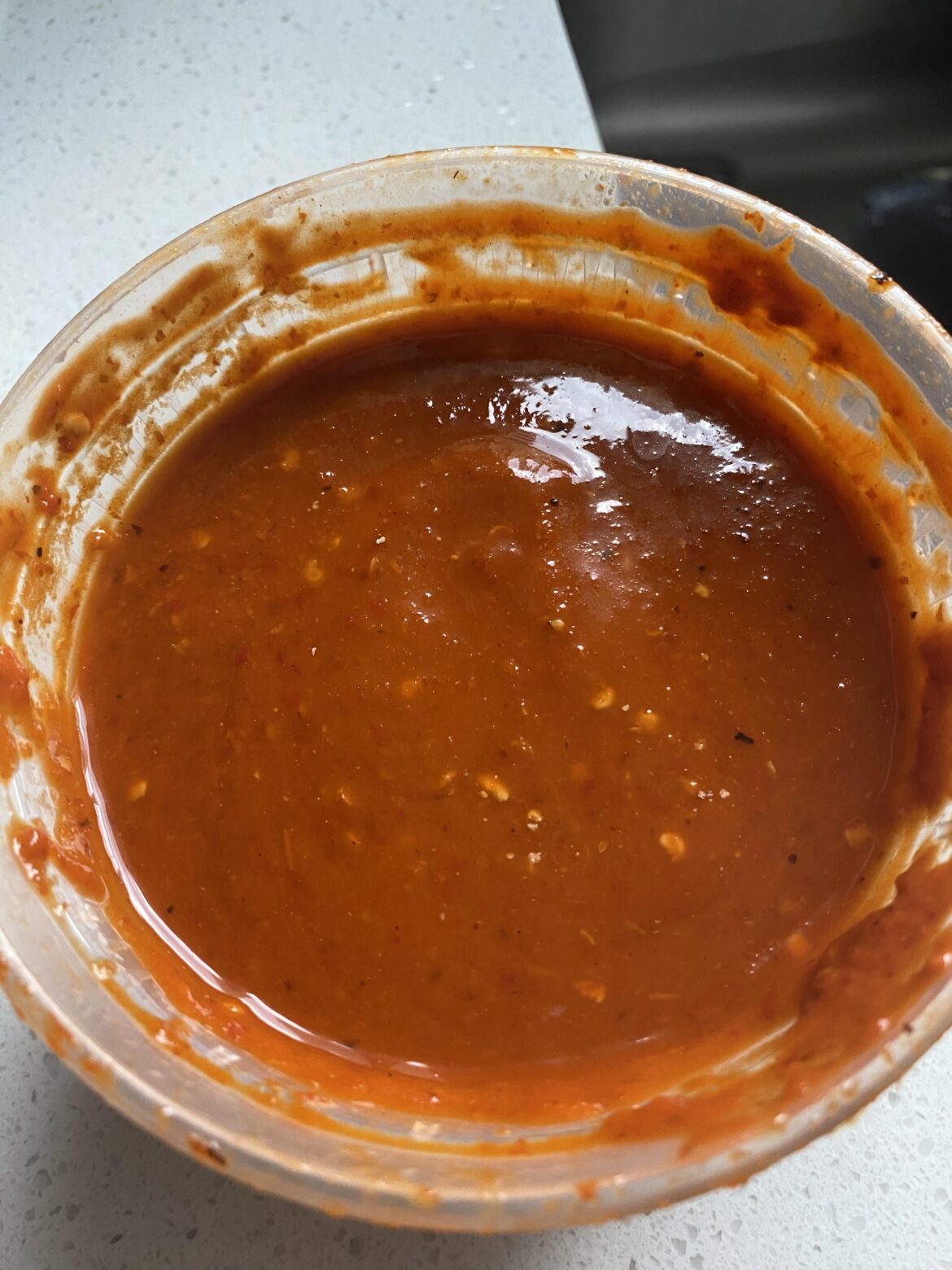 Hot Sauce from Local Tortilleria