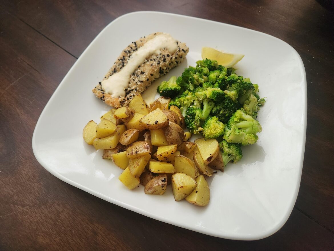 Sesame-Crusted Salmon