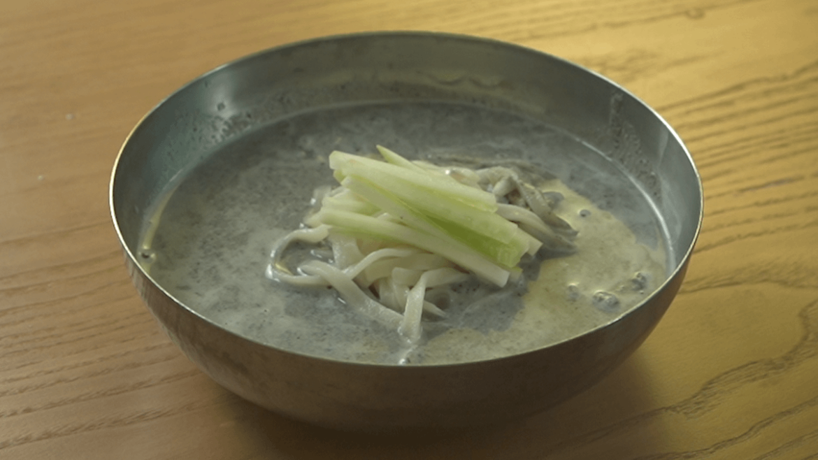 soy milk noodle soup