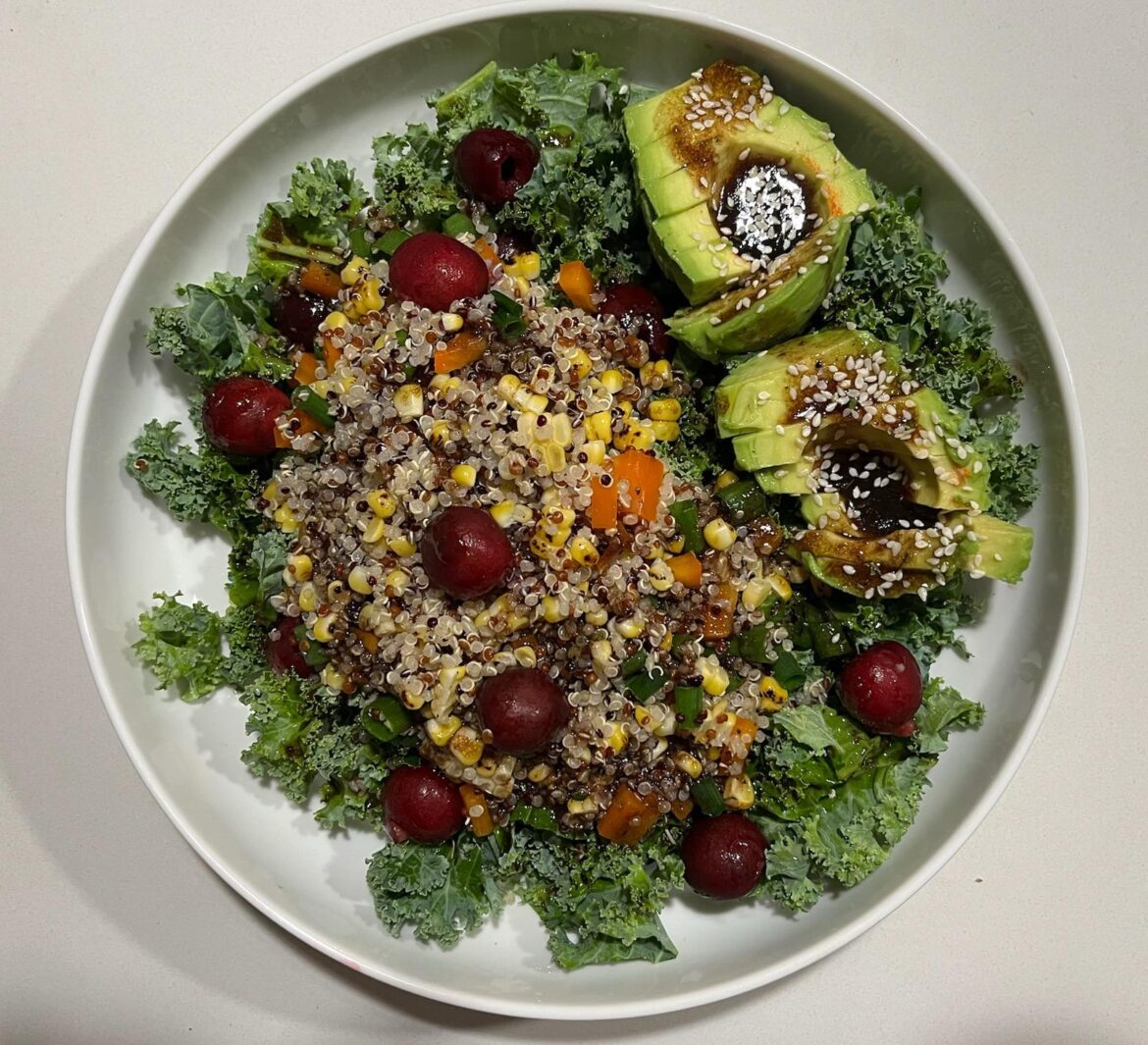 Kale summer salad