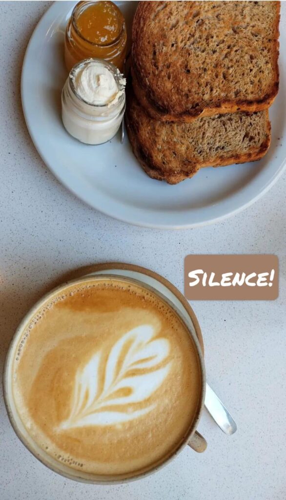 a hot coffee and continue with the day!