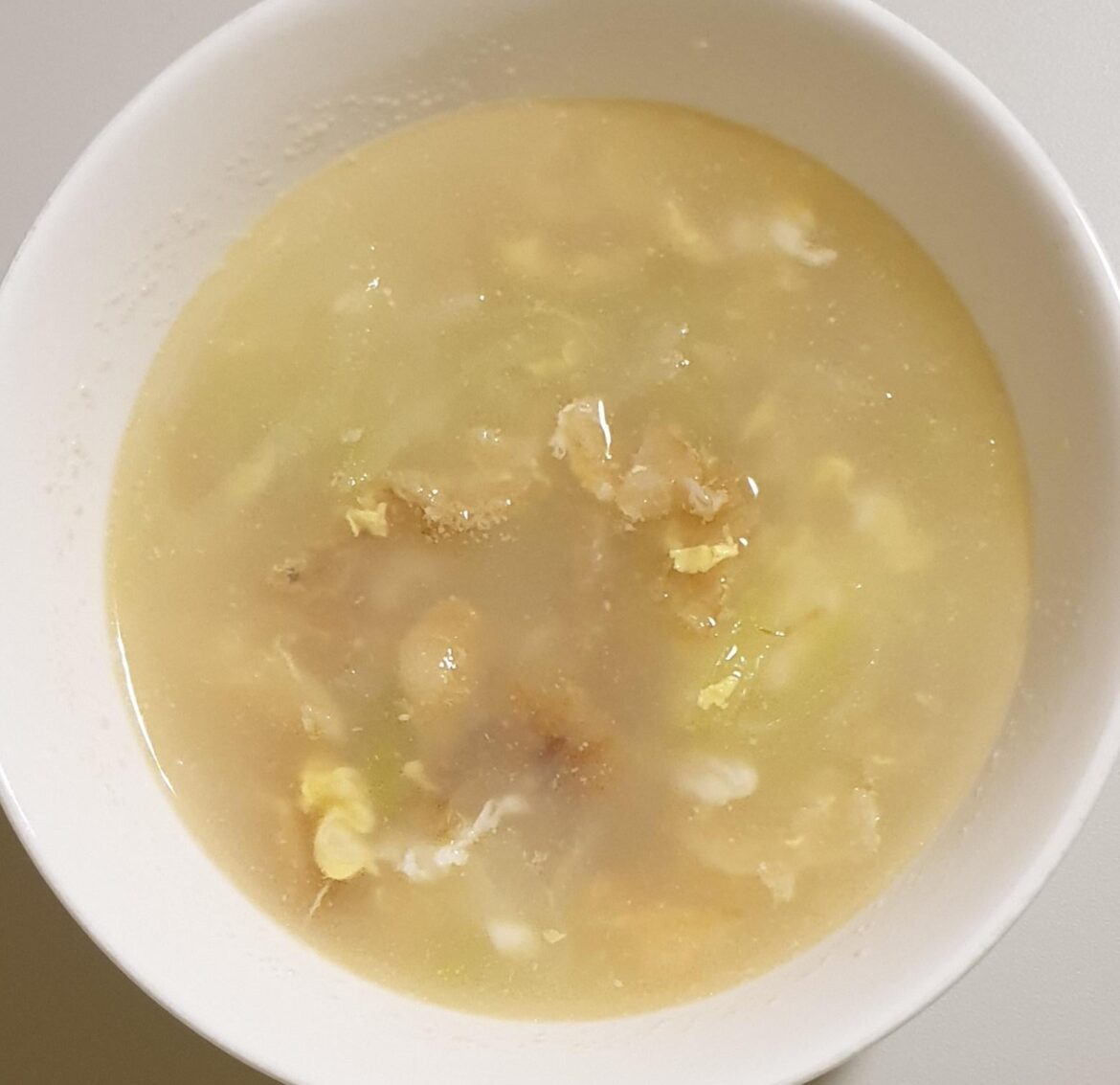 Dried pollack soup