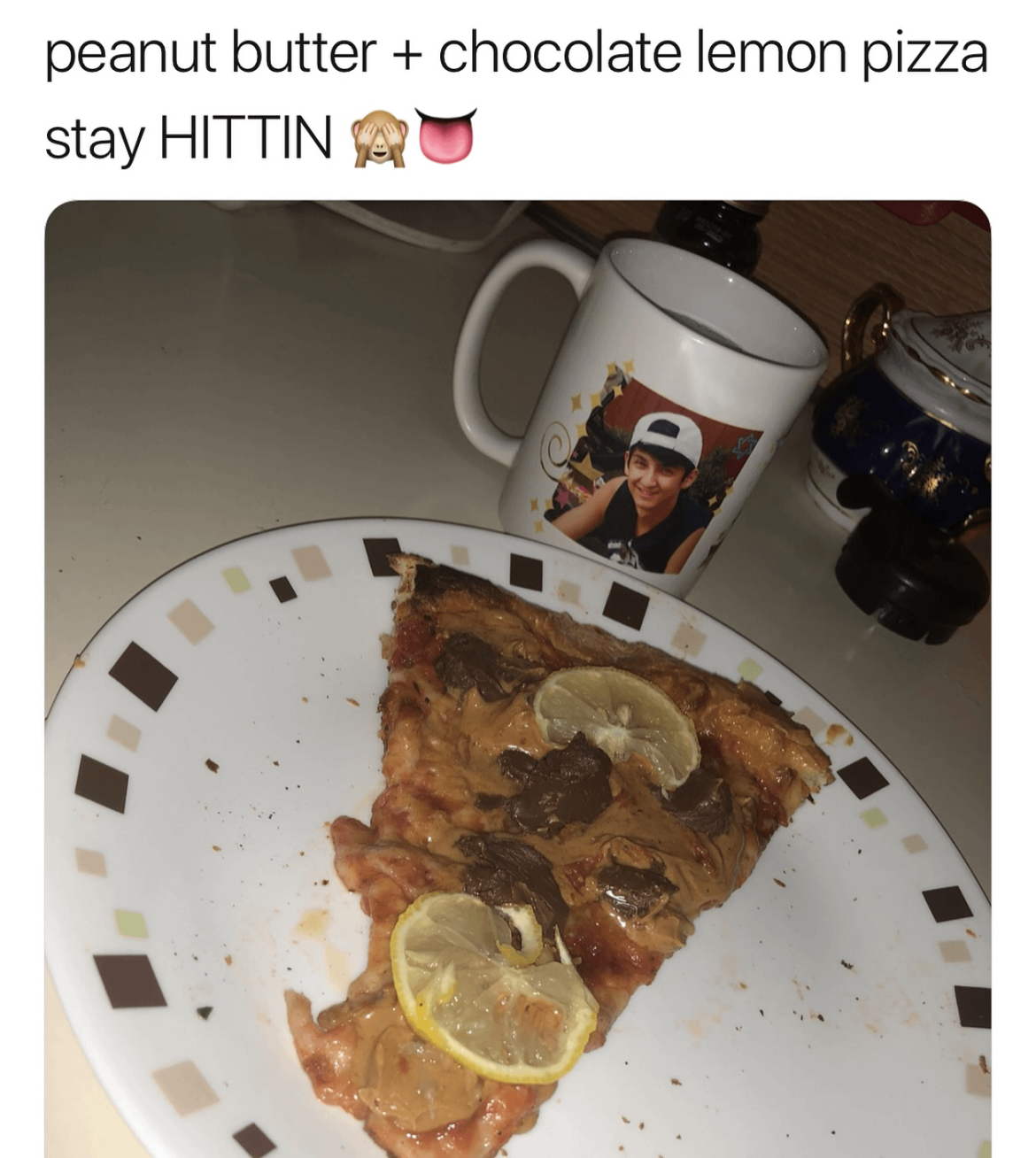 Eat with your eyes…